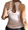 Nahanni Yoga Fitness Tank Top Vest in organic cotton by Prancing Leopard