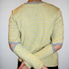 COLMAR, the elbow-slit, long-sleeve rib shirt in organic cotton